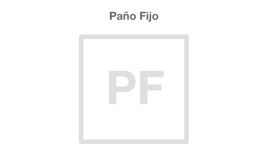 Corrediza 3 hojas 2 guías