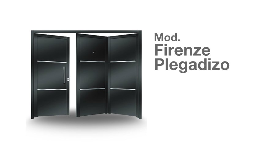 Mod. portón plegadizo barone